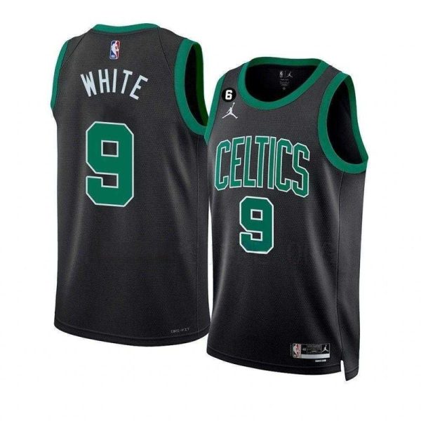 Unisex Boston Celtics Derrick White Jordan Black Swingman Jersey - Statement Edition - The Official NBA Lib. One Store, Every Team