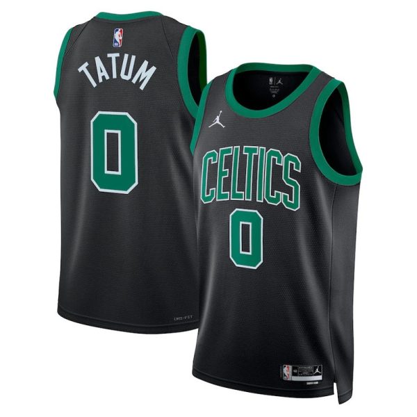 Unisex Boston Celtics Jayson Tatum Jordan Black Swingman Jersey - City Edition - The Official NBA Lib. One Store, Every Team