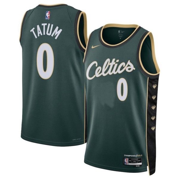 Unisex Boston Celtics Jayson Tatum Nike Green 2022-23 Swingman Jersey - City Edition - The Official NBA Lib. One Store, Every Team
