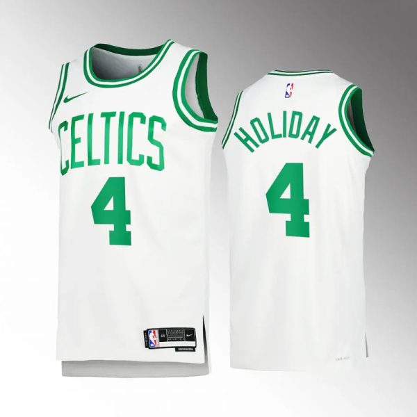 Unisex Boston Celtics Jrue Holiday Nike White Swingman Jersey - Association Edition - The Official NBA Lib. One Store, Every Team
