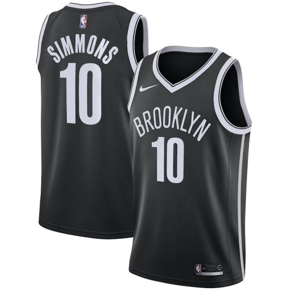 Unisex Brooklyn Nets Ben Simmons Nike Black Swingman Jersey - Icon Edition - The Official NBA Lib. One Store, Every Team