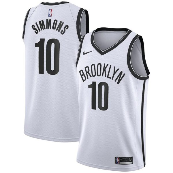 Unisex Brooklyn Nets Ben Simmons Nike White Swingman Jersey - Association Edition - The Official NBA Lib. One Store, Every Team