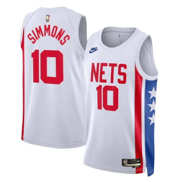 Unisex Brooklyn Nets Ben Simmons Nike White Swingman Jersey - Classic Edition - The Official NBA Lib. One Store, Every Team