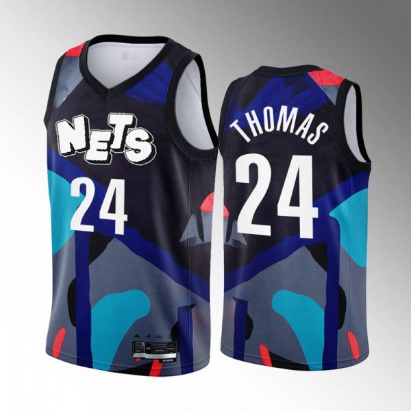 Unisex Brooklyn Nets Cam Thomas Nike Black 2023-24 Swingman Jersey - City Edition - The Official NBA Lib. One Store, Every Team