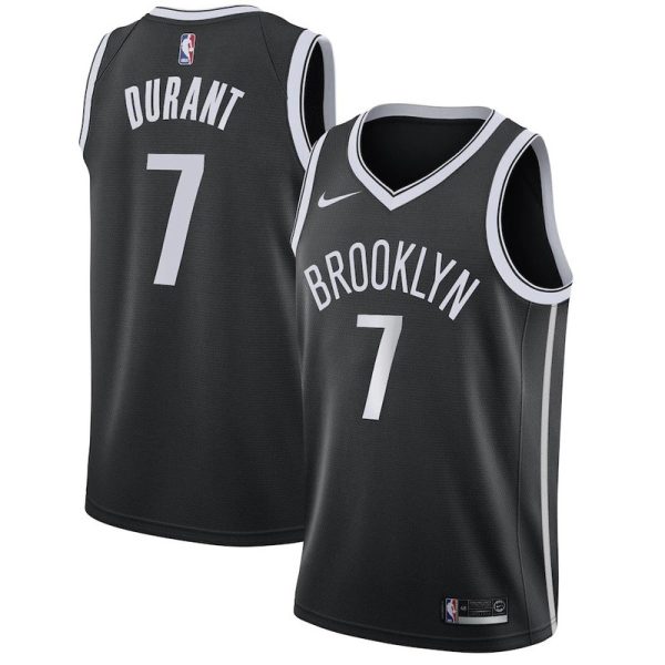 Unisex Brooklyn Nets Kevin Durant Nike Black Swingman Jersey - Icon Edition - The Official NBA Lib. One Store, Every Team