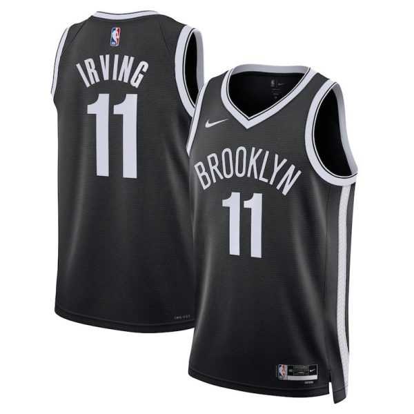 Unisex Brooklyn Nets Kyrie Irving Nike Black Swingman Jersey - Icon Edition - The Official NBA Lib. One Store, Every Team