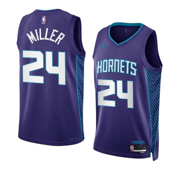 Unisex Charlotte Hornets Brandon Miller Jordan Brand Teal Swingman Jersey - Statement Edition - The Official NBA Lib. One Store, Every Team