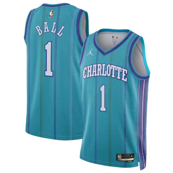 Unisex Charlotte Hornets LaMelo Ball Jordan Brand Teal 2023-24 Swingman Jersey - Classic Edition - The Official NBA Lib. One Store, Every Team