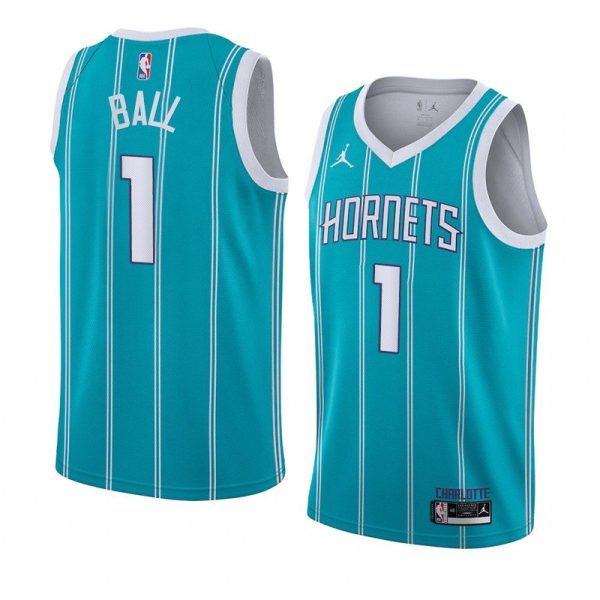 Unisex Charlotte Hornets LaMelo Ball Jordan Brand Teal Swingman Jersey - Icon Edition - The Official NBA Lib. One Store, Every Team