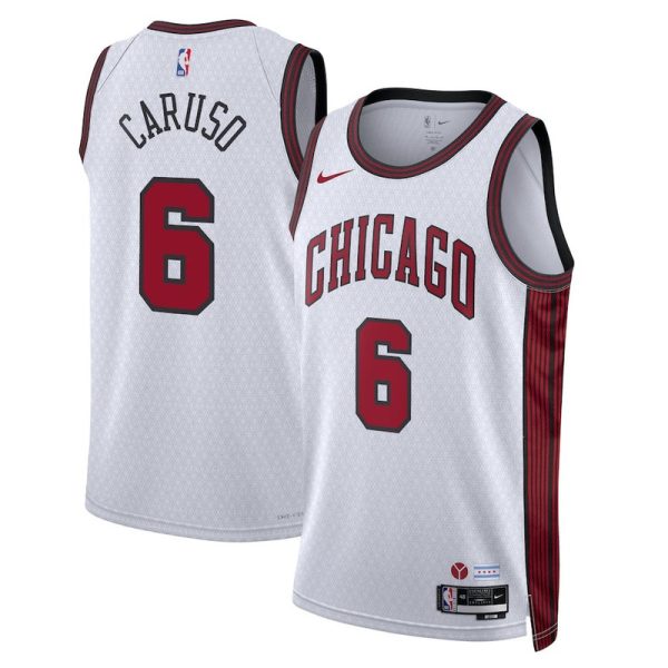 Unisex Chicago Bulls Alex Caruso Nike White Swingman Jersey - City Edition - The Official NBA Lib. One Store, Every Team