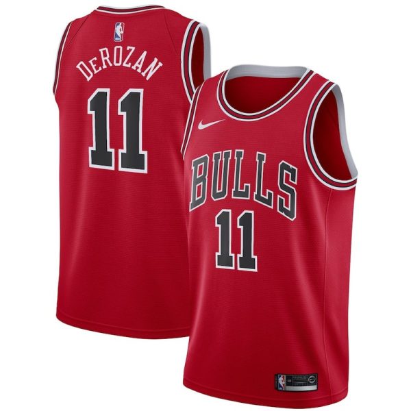 Unisex Chicago Bulls DeMar DeRozan Nike Red Swingman Jersey - Icon Edition - The Official NBA Lib. One Store, Every Team