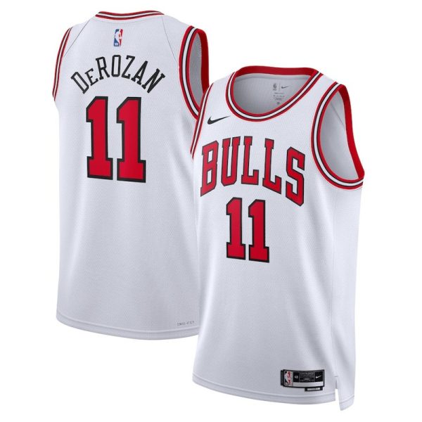 Unisex Chicago Bulls DeMar DeRozan Nike White Swingman Jersey - Association Edition - The Official NBA Lib. One Store, Every Team