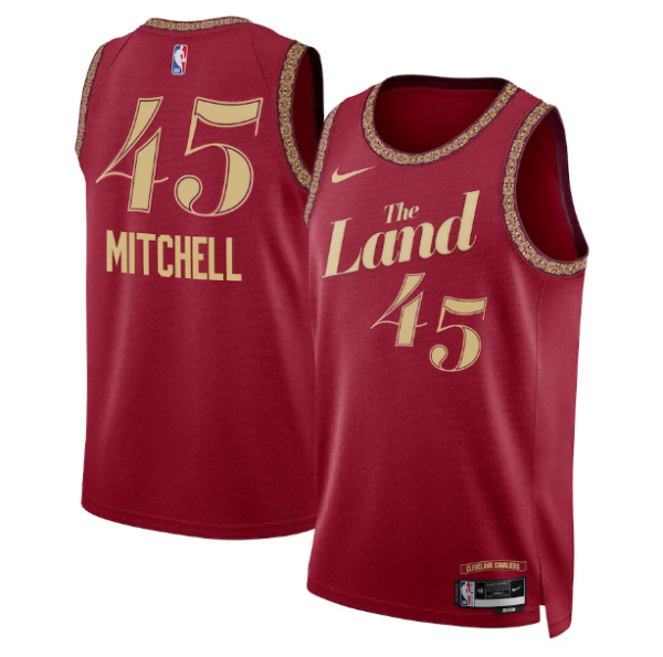 Unisex Cleveland Cavaliers Donovan Mitchell Nike Wine 2023-24 Swingman Jersey - City Edition - The Official NBA Lib. One Store, Every Team