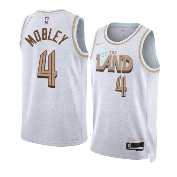 Unisex Cleveland Cavaliers Evan Mobley Nike White 2022-23 Swingman Jersey - City Edition - The Official NBA Lib. One Store, Every Team