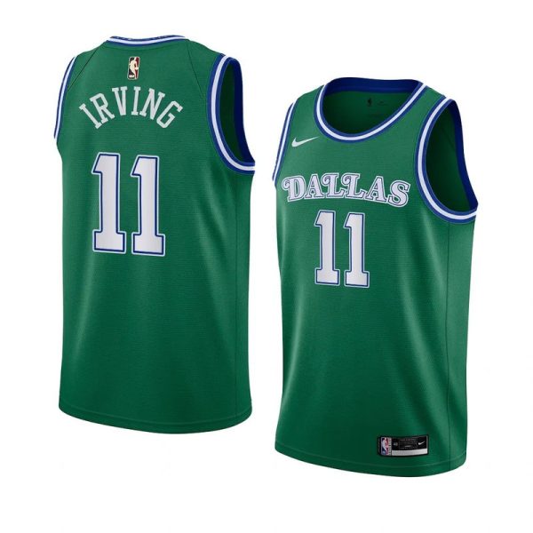 Unisex Dallas Mavericks Kyrie Irving Nike Green Swingman Jersey - Classic Edition - The Official NBA Lib. One Store, Every Team