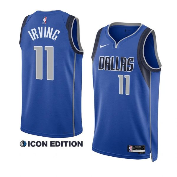 Unisex Dallas Mavericks Kyrie Irving Nike Royal Swingman Jersey - Icon Edition - The Official NBA Lib. One Store, Every Team