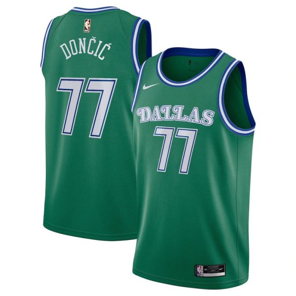 Unisex Dallas Mavericks Luka Dončić Nike Green Swingman Jersey - Classic Edition - The Official NBA Lib. One Store, Every Team