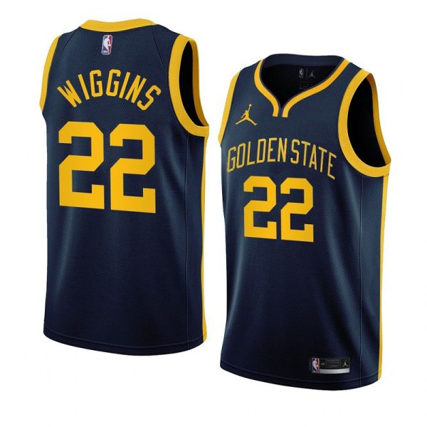 Unisex Golden State Warriors Andrew Wiggins Jordan Navy Swingman Jersey - Statement Edition - The Official NBA Lib. One Store, Every Team