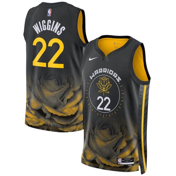 Unisex Golden State Warriors Andrew Wiggins Nike Black 2022-23 Swingman Jersey - City Edition - The Official NBA Lib. One Store, Every Team