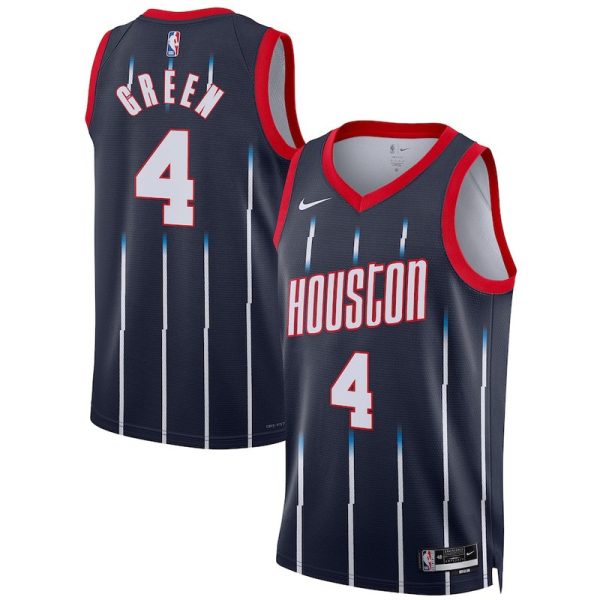Unisex Houston Rockets Jalen Green Nike Navy 2022-23 Swingman Jersey - City Edition - The Official NBA Lib. One Store, Every Team