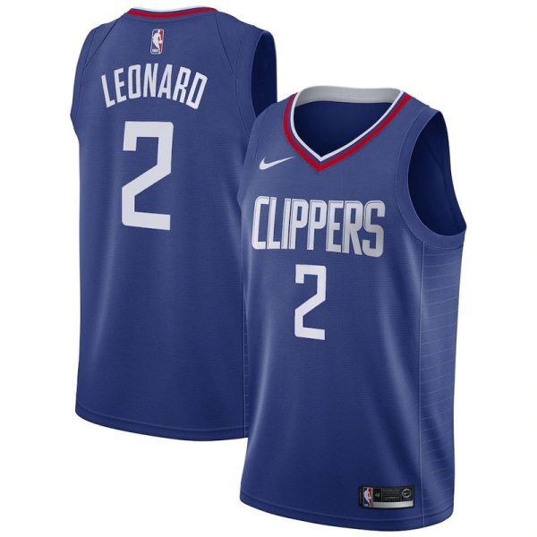 Unisex LA Clippers Kawhi Leonard Nike Blue Swingman Jersey - Icon Edition - The Official NBA Lib. One Store, Every Team