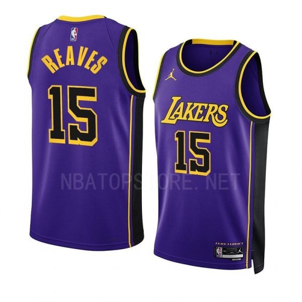 Unisex Los Angeles Lakers Austin Reaves Jordan Purple Swingman Jersey - Statement Edition - The Official NBA Lib. One Store, Every Team