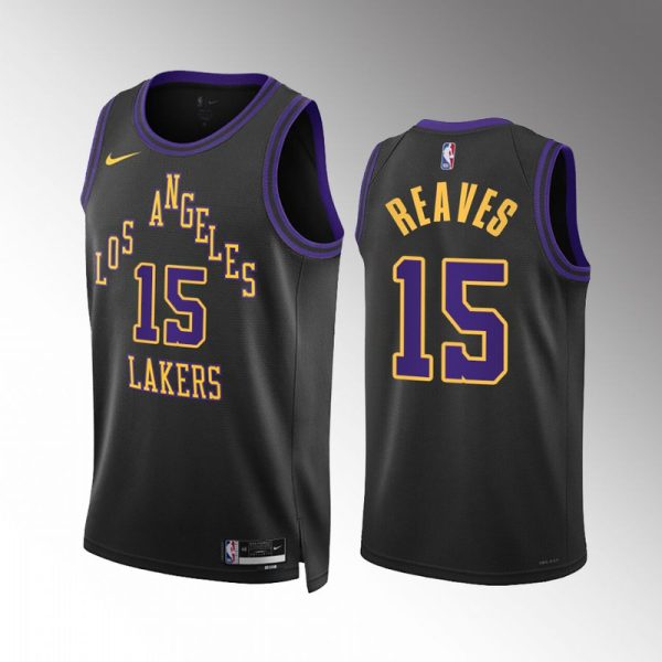 Unisex Los Angeles Lakers Austin Reaves Nike Black Swingman Jersey - City Edition - The Official NBA Lib. One Store, Every Team