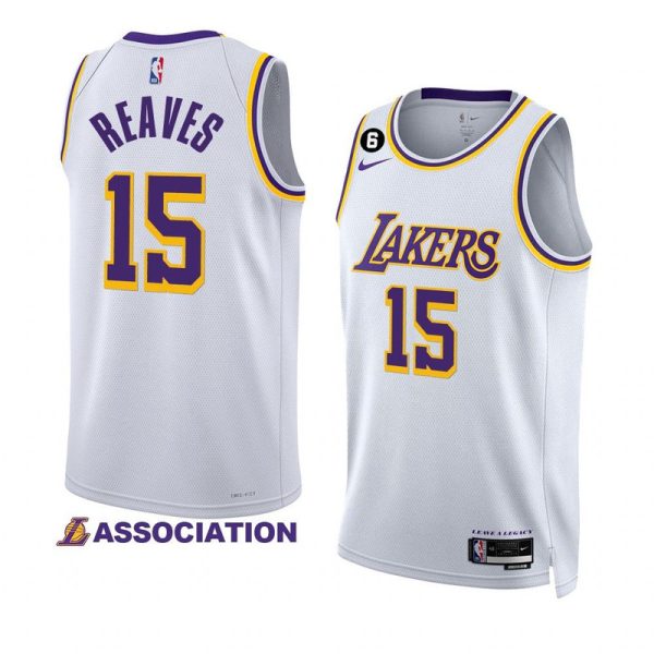 Unisex Los Angeles Lakers Austin Reaves Nike White Swingman Jersey - Association Edition - The Official NBA Lib. One Store, Every Team