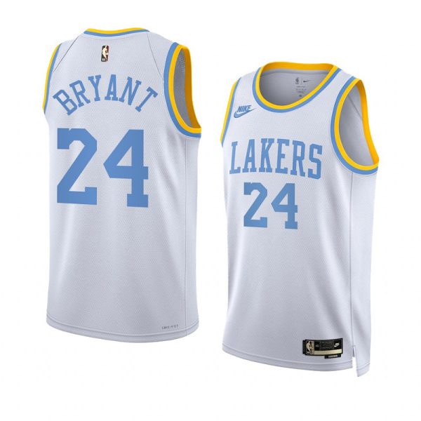 Unisex Los Angeles Lakers Kobe Bryant Nike White Swingman Jersey - Classic Edition - The Official NBA Lib. One Store, Every Team