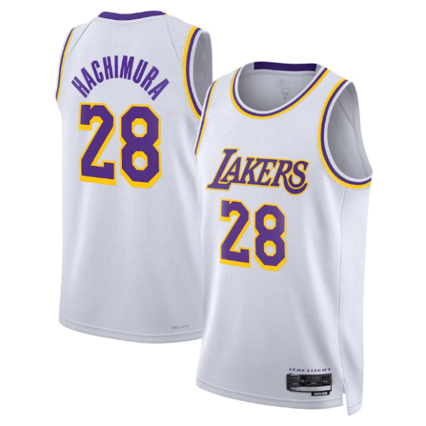 Unisex Los Angeles Lakers Rui Hachimura Nike White Swingman Jersey - Association Edition - The Official NBA Lib. One Store, Every Team