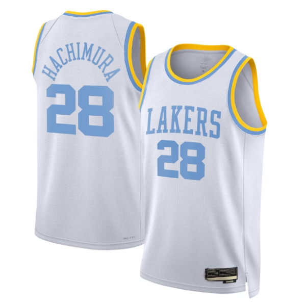 Unisex Los Angeles Lakers Rui Hachimura Nike White Swingman Jersey - Classic Edition - The Official NBA Lib. One Store, Every Team