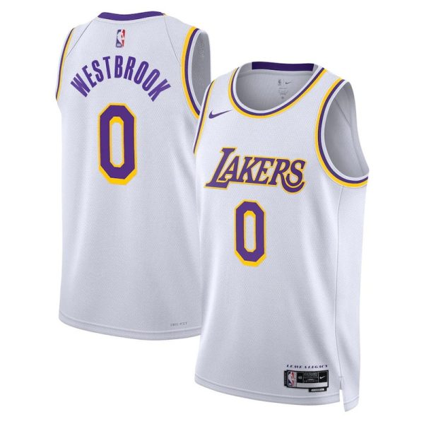 Unisex Los Angeles Lakers Russell Westbrook Nike White Swingman Jersey - Association Edition - The Official NBA Lib. One Store, Every Team