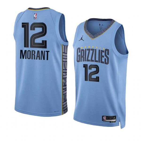 Unisex Memphis Grizzlies Ja Morant Jordan Blue Swingman Jersey - Statement Edition - The Official NBA Lib. One Store, Every Team