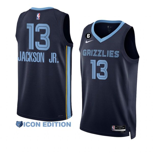Unisex Memphis Grizzlies Jaren Jackson Jr. Nike Navy Swingman Jersey - Icon Edition - The Official NBA Lib. One Store, Every Team