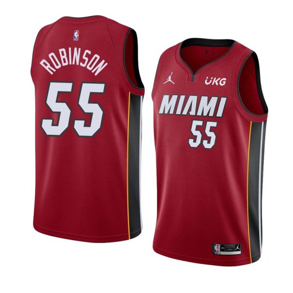 Unisex Miami Heat Duncan Robinson Nike Red Swingman Jersey - Statement Edition - The Official NBA Lib. One Store, Every Team