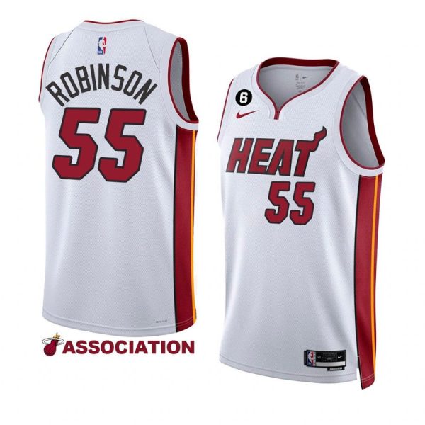 Unisex Miami Heat Duncan Robinson Nike White Swingman Jersey - Association Edition - The Official NBA Lib. One Store, Every Team