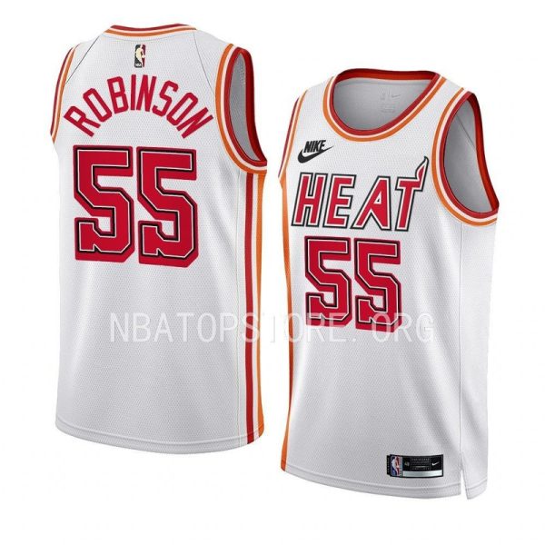 Unisex Miami Heat Duncan Robinson Nike White Swingman Jersey - Classic Edition - The Official NBA Lib. One Store, Every Team