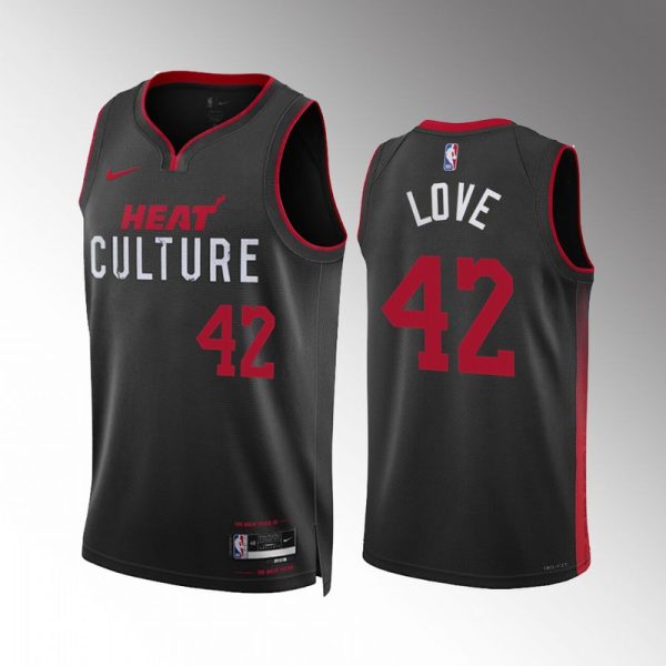 Unisex Miami Heat Kevin Love Nike Black Swingman Jersey - City Edition - The Official NBA Lib. One Store, Every Team