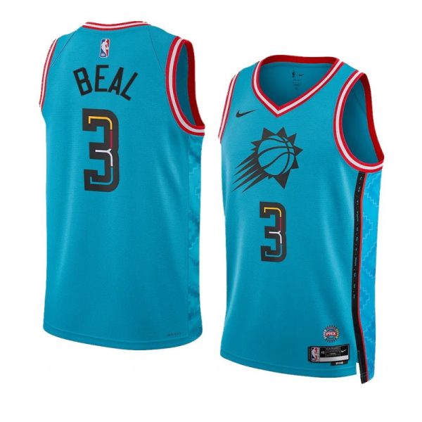 Unisex Phoenix Suns Bradley Beal Nike Turquoise 2022-23 Swingman Jersey - City Edition - The Official NBA Lib. One Store, Every Team