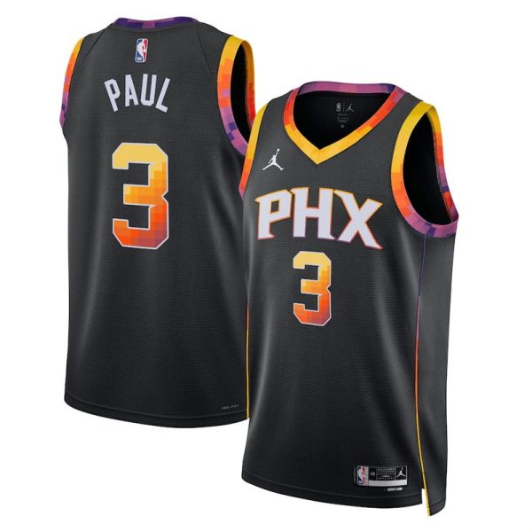 Unisex Phoenix Suns Chris Paul Nike Black Swingman Jersey - Statement Edition - The Official NBA Lib. One Store, Every Team