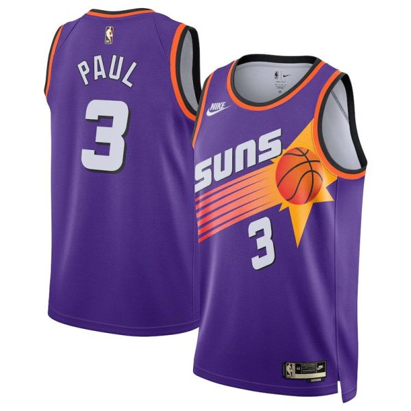 Unisex Phoenix Suns Chris Paul Nike Purple Swingman Jersey - Classic Edition - The Official NBA Lib. One Store, Every Team