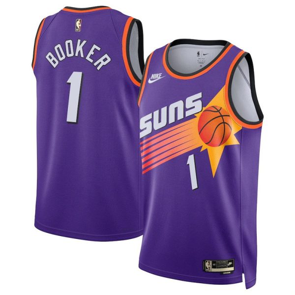 Unisex Phoenix Suns Devin Booker Nike Purple Swingman Jersey - Classic Edition - The Official NBA Lib. One Store, Every Team