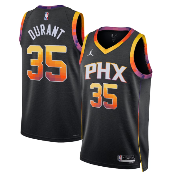 Unisex Phoenix Suns Kevin Durant Jordan Black Swingman Jersey - Statement Edition - The Official NBA Lib. One Store, Every Team