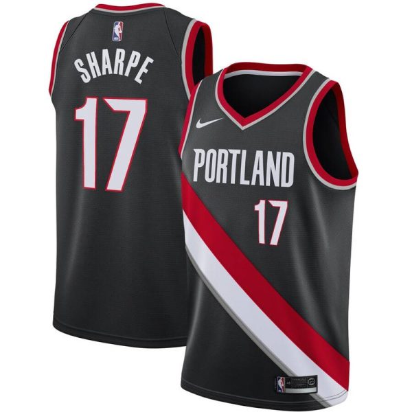 Unisex Portland Trail Blazers Shaedon Sharpe Nike Black Swingman Jersey - Icon Edition - The Official NBA Lib. One Store, Every Team