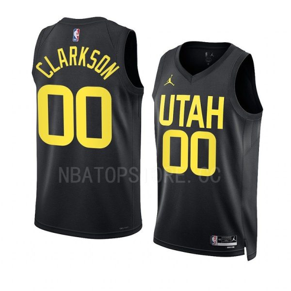Unisex Utah Jazz Jordan Clarkson Jordan Black Swingman Jersey - Statement Edition - The Official NBA Lib. One Store, Every Team