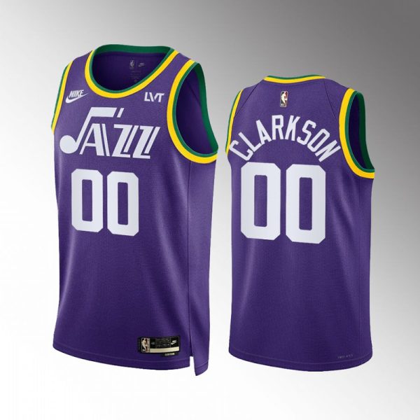 Unisex Utah Jazz Jordan Clarkson Nike Purple 2023-24 Swingman Jersey - Classic Edition - The Official NBA Lib. One Store, Every Team