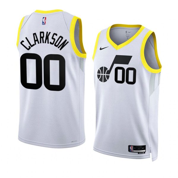 Unisex Utah Jazz Jordan Clarkson Nike Yellow Swingman Jersey - Association Edition - The Official NBA Lib. One Store, Every Team