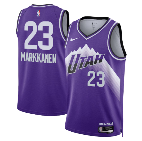 Unisex Utah Jazz Lauri Markkanen Nike Purple 2023-24 Swingman Jersey - City Edition - The Official NBA Lib. One Store, Every Team