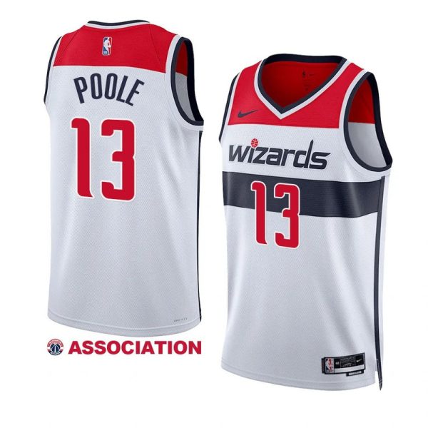 Unisex Washington Wizards Jordan Poole Nike White Swingman Jersey - Association Edition - The Official NBA Lib. One Store, Every Team